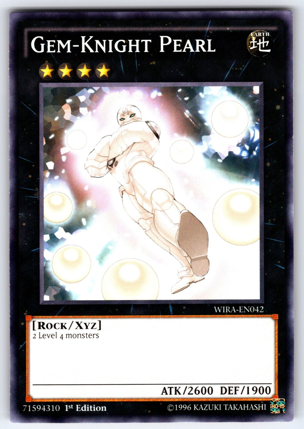 Gem-Knight Pearl 1st Edition Common Wing Raiders WIRA-EN042 NM 2016