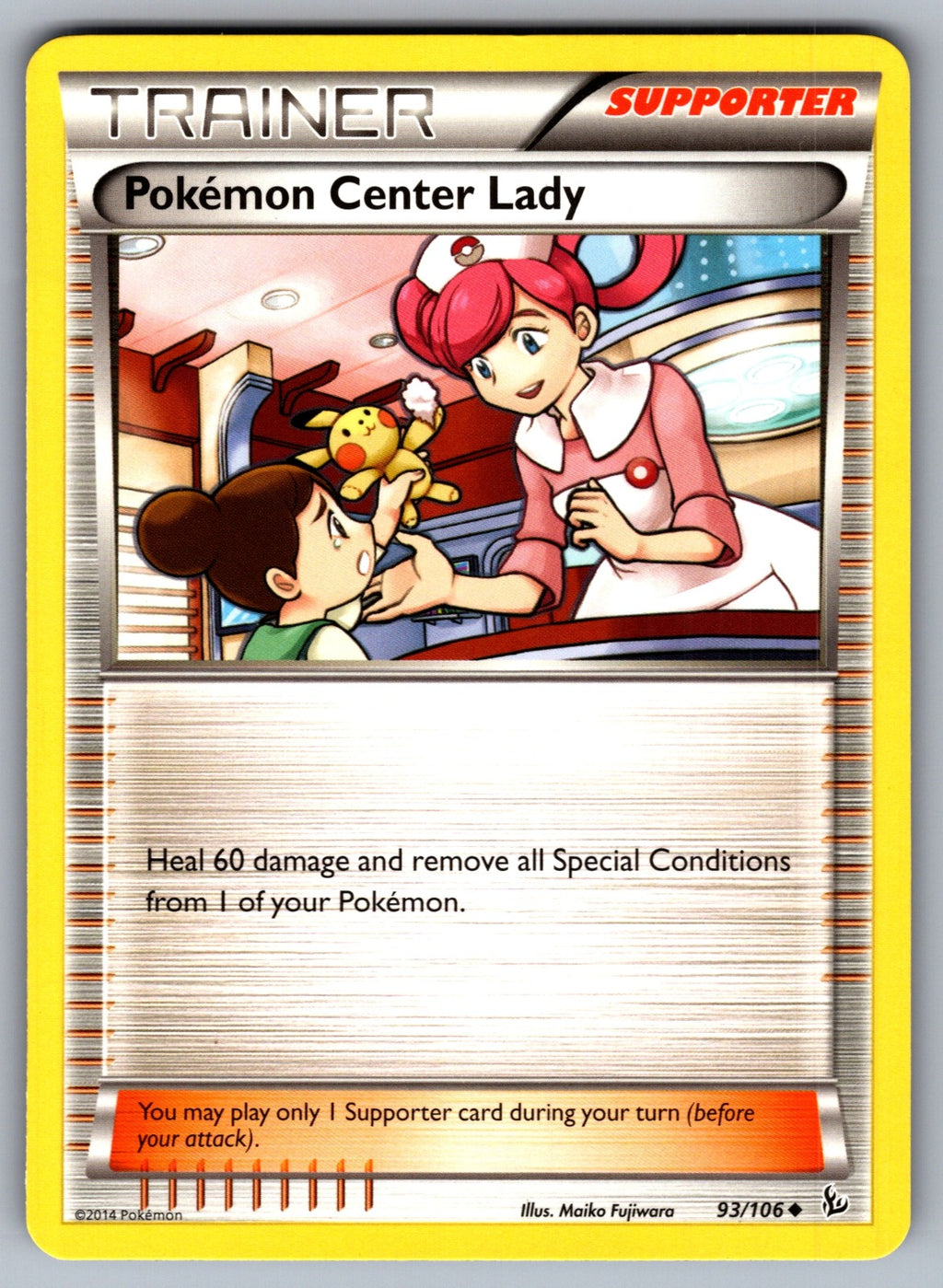 Pokemon Center Lady Uncommon Generations 68/83 LP 2016