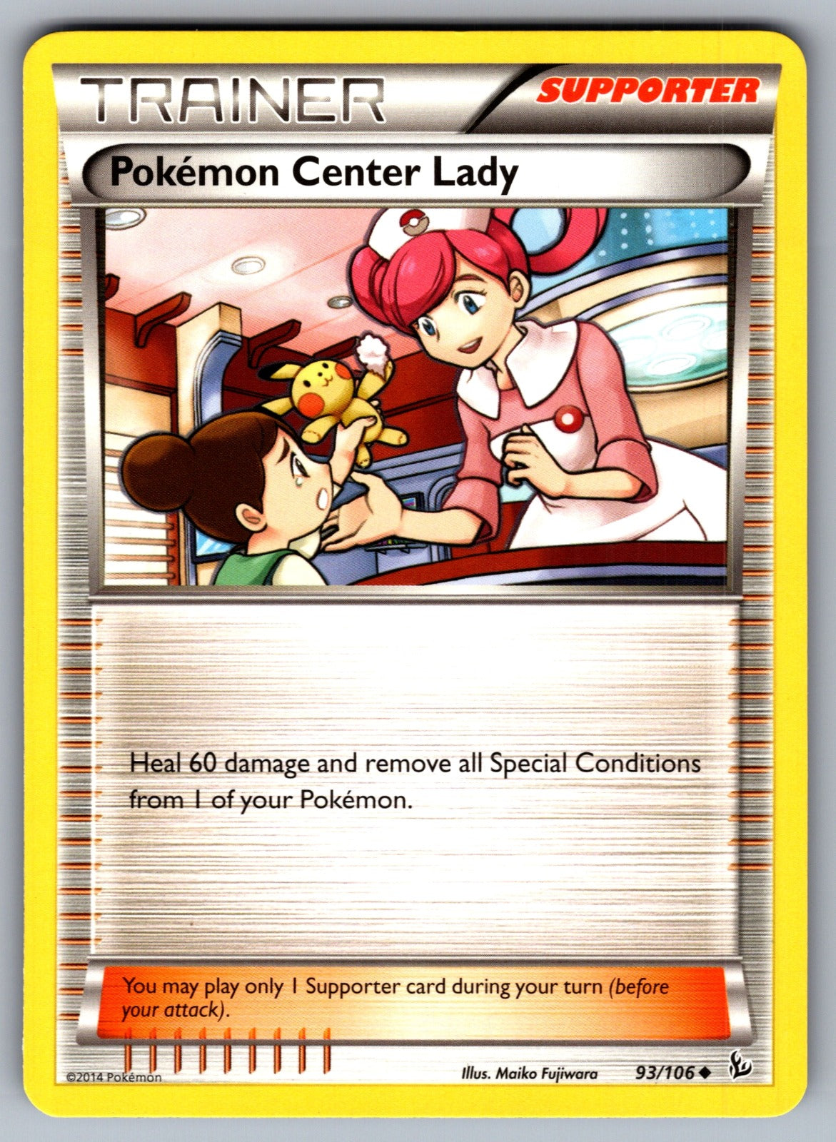 Pokemon Center Lady Uncommon Generations 68/83 LP 2016