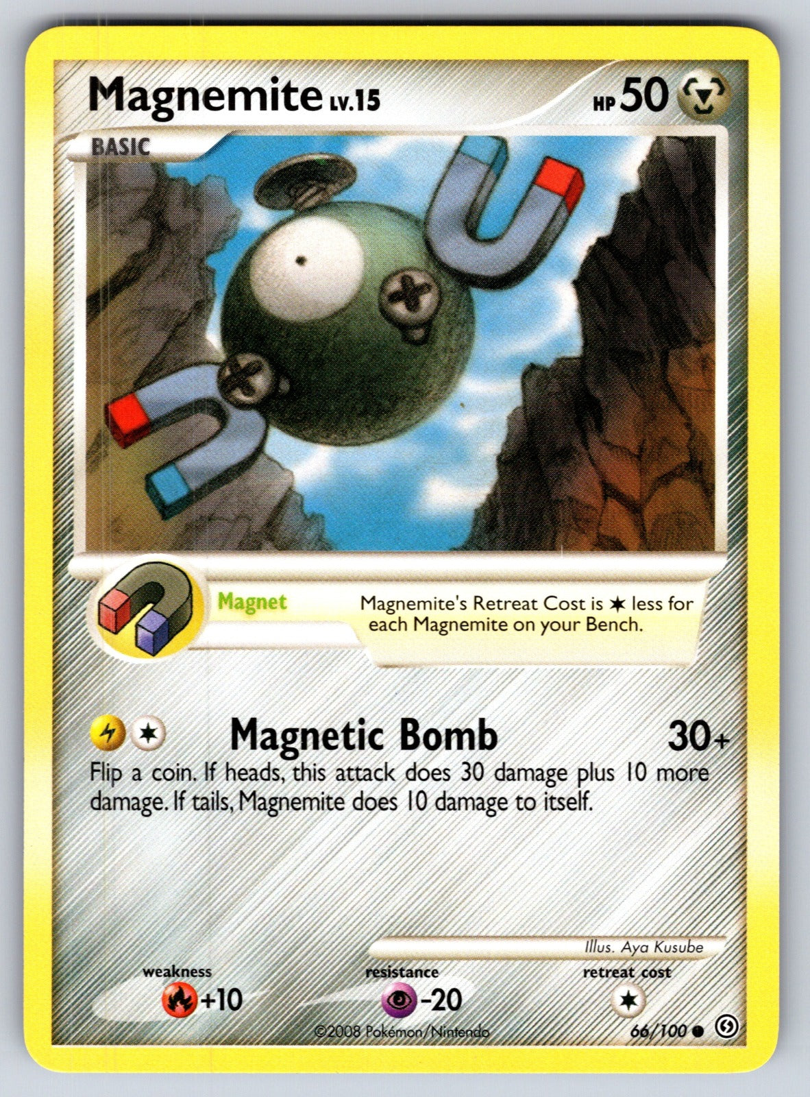 Magnemite (66) Common Stormfront 66/100 LP 2008