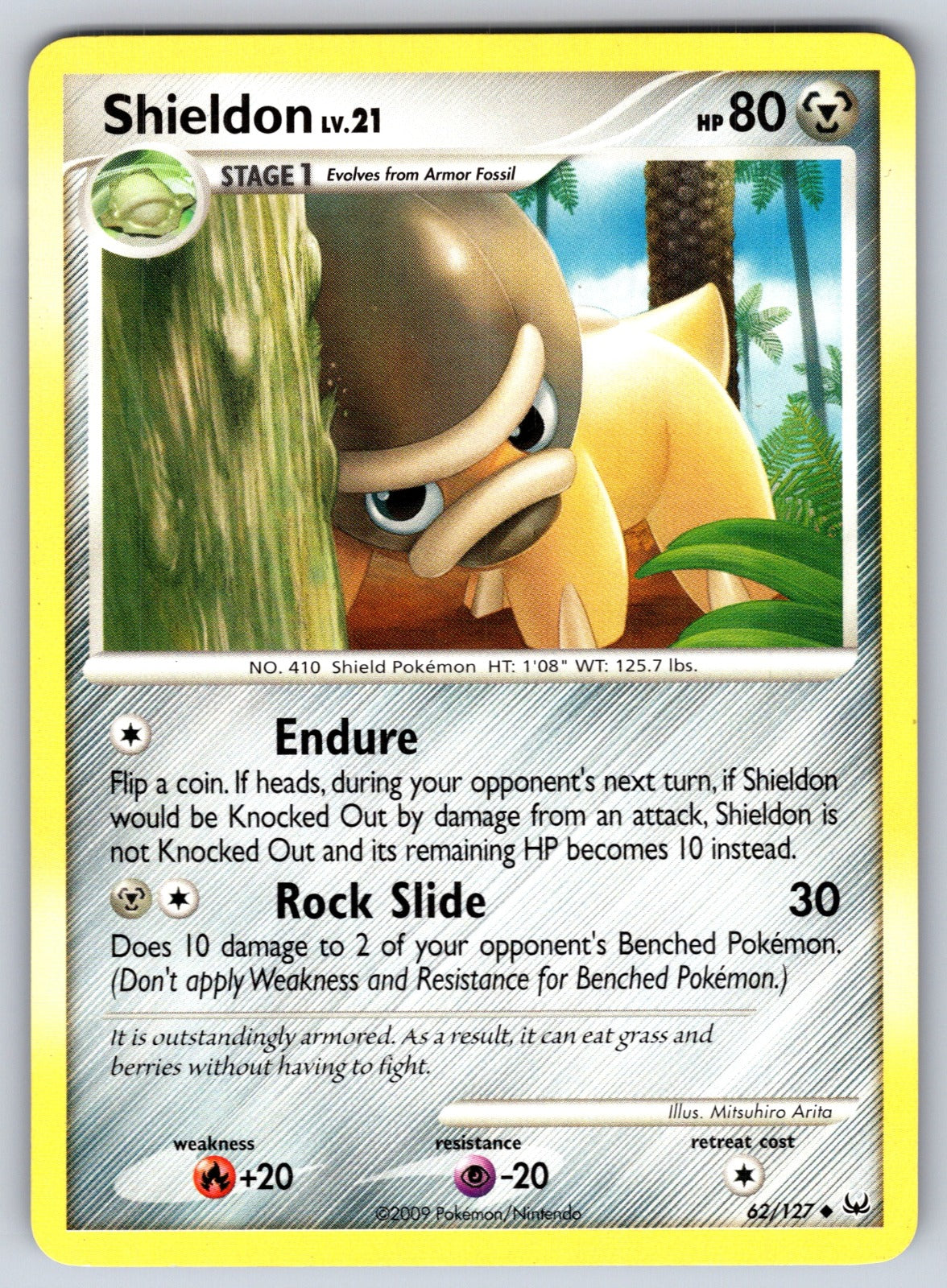 Shieldon Uncommon Platinum 62/127 LP 2009