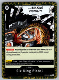 Six King Pistol Foil R Pillars of Strength OP03-097 NM 2023
