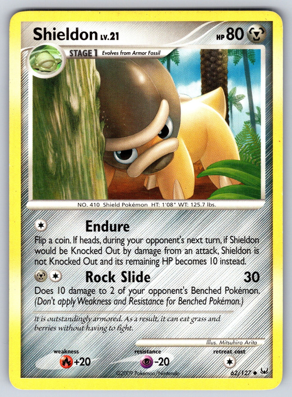 Shieldon Uncommon Platinum 62/127 LP 2009