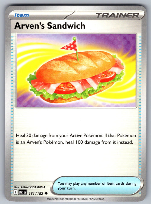 Arven's Sandwich Uncommon SV10: Destined Rivals 161/182 NM 2025