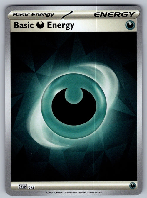 Basic Darkness Energy - Holo Common SVE: Scarlet & Violet Energies 015 NM 2023