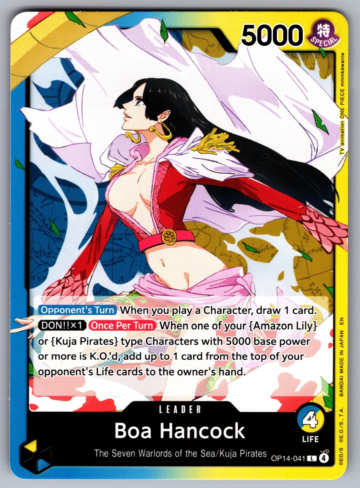 Boa Hancock - L The Azure Sea's Seven OP14-041 NM 2026