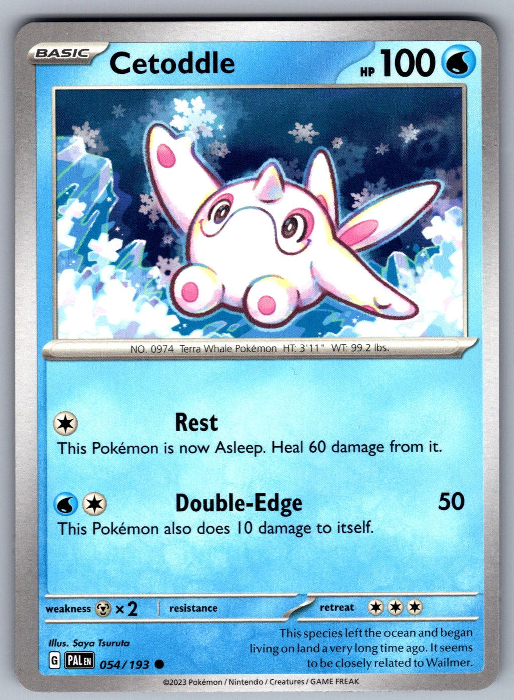 Cetoddle Common SV02: Paldea Evolved 054/193 NM 2023