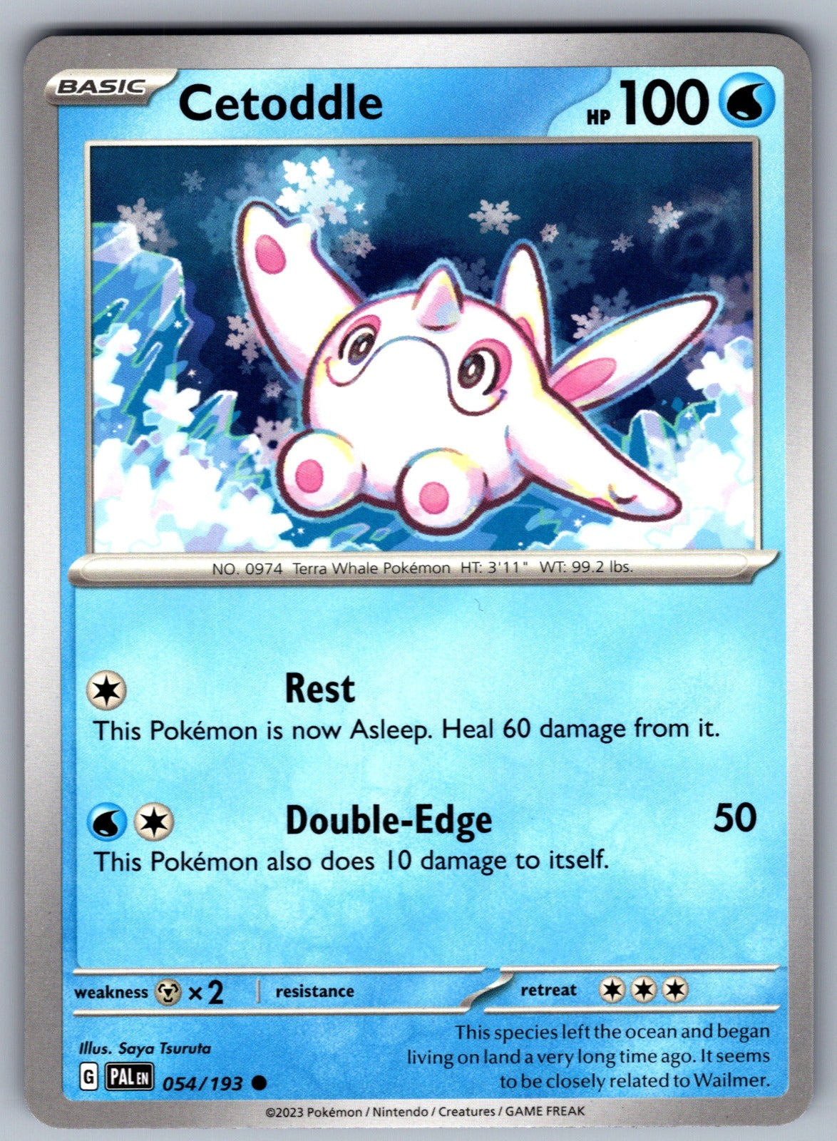 Cetoddle Common SV02: Paldea Evolved 054/193 NM 2023
