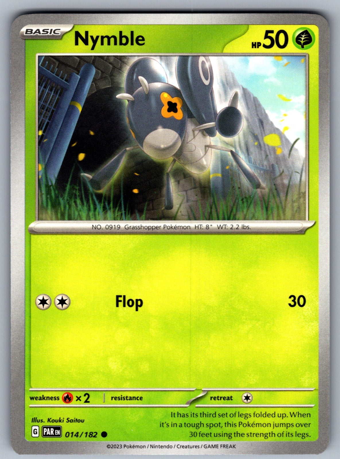 Nymble Common SV04: Paradox Rift 014/182 NM 2023