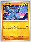 Riolu Common SV: Prismatic Evolutions 050/131 NM 2025