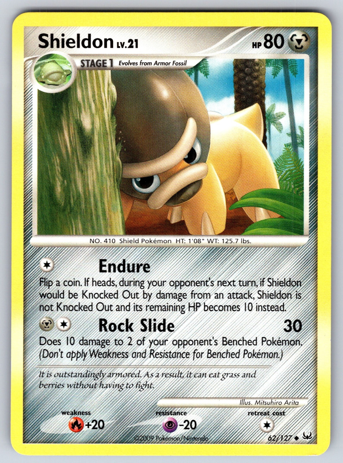 Shieldon Uncommon Platinum 62/127 LP 2009