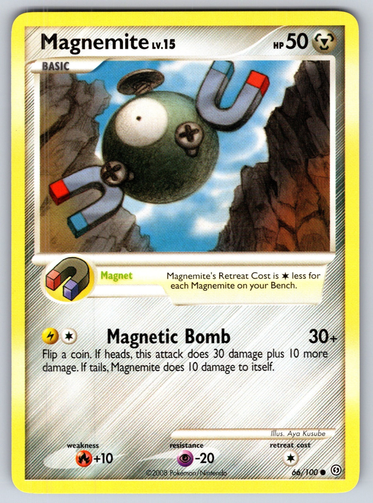 Magnemite (66) Common Stormfront 66/100 LP 2008