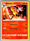 Braixen Uncommon SWSH12: Silver Tempest 026/195 NM 2022
