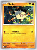 Mankey Common SV10: Destined Rivals 090/182 NM 2025
