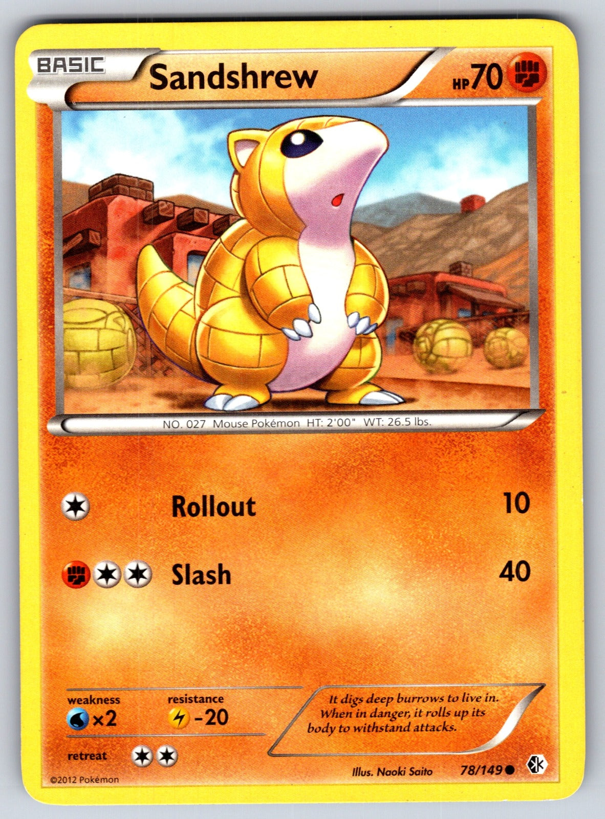 Sandshrew Common Boundaries Crossed 78/149 LP 2012