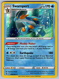 Swampert Holo Rare SWSH08: Fusion Strike 064/264 NM 2021