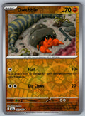 Dwebble Reverse Holo Common SV: Black Bolt 051/086 NM 2025