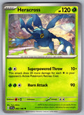 Heracross Uncommon SV01: Scarlet & Violet Base Set 002/198 NM 2023