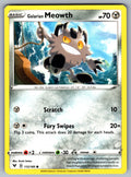 Galarian Meowth Common SWSH04: Vivid Voltage 112/185 NM 2020