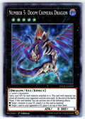 Number 5: Doom Chimera Dragon Unlimited Super Rare Dark Neostorm DANE-EN092 NM 2