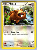 Bidoof Common XY Base Set 106/146 LP 2014