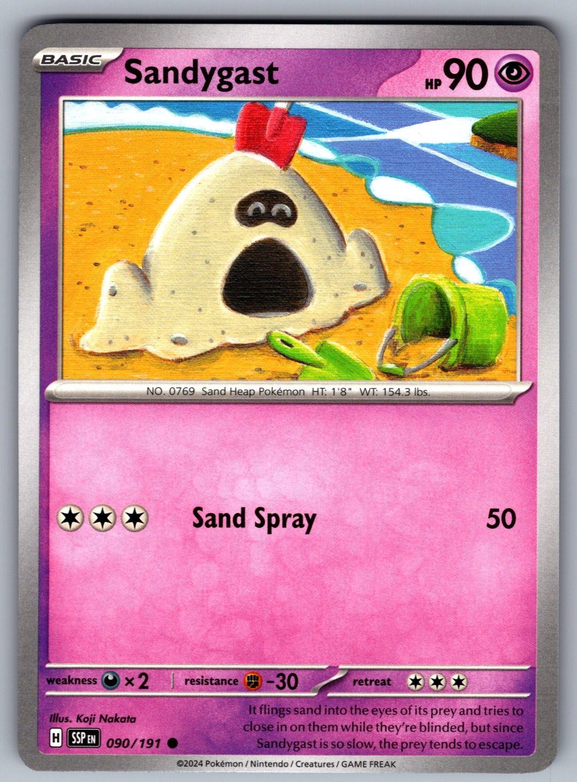 Sandygast Common SV08: Surging Sparks 090/191 NM 2024