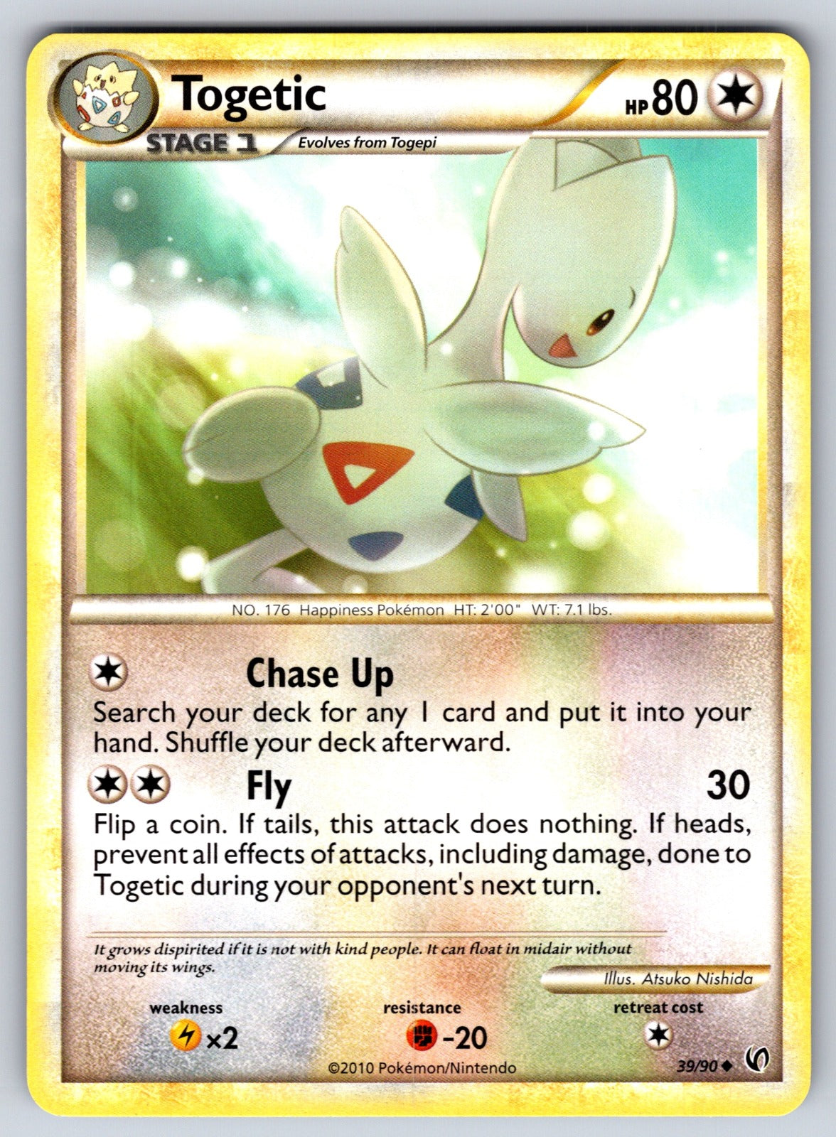 Togetic Uncommon Undaunted 39/90 LP 2010