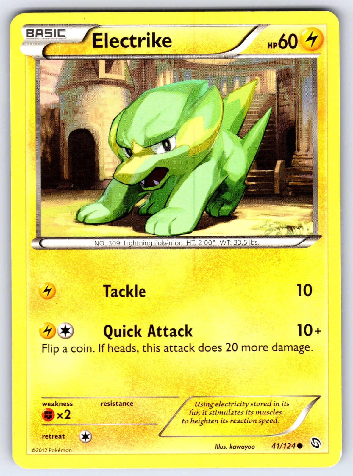Electrike (41) Common Dragons Exalted 41/124 LP 2012