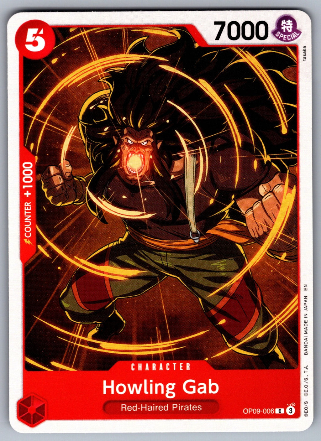 Howling Gab C Emperors in the New World OP09-006 NM 2024