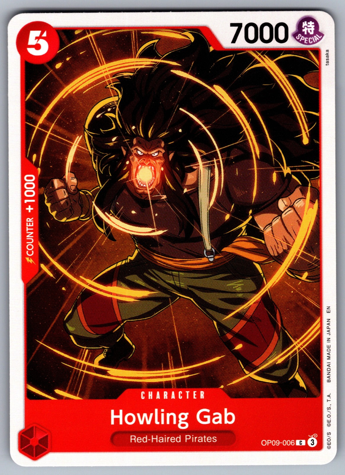 Howling Gab C Emperors in the New World OP09-006 NM 2024
