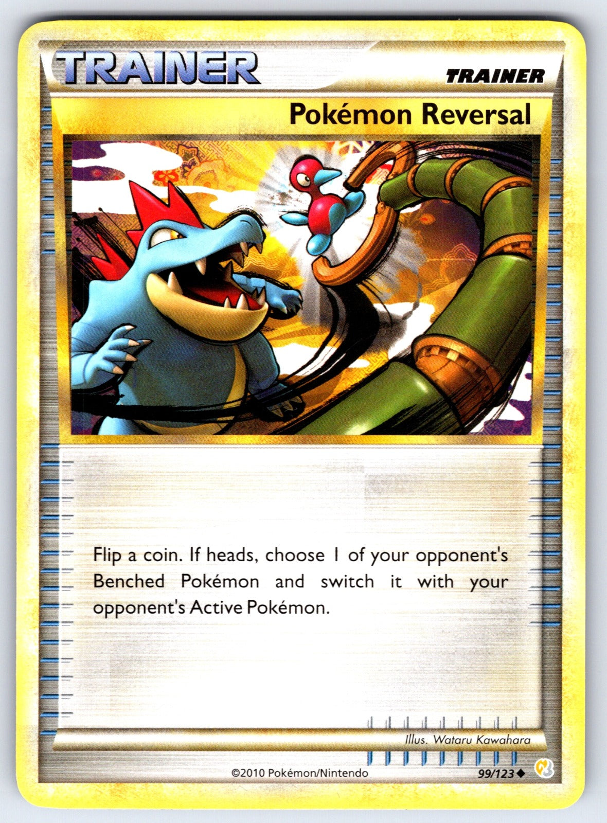 Pokemon Reversal Uncommon HeartGold SoulSilver 99/123 LP 2010