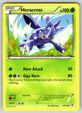 Heracross Uncommon Boundaries Crossed 8/149 LP 2012
