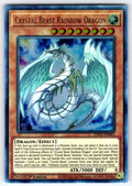 Crystal Beast Rainbow Dragon 1st Edition Ultra Rare Ghosts From the Past: The 2n