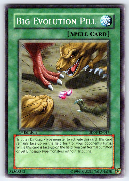 Big Evolution Pill 1st Edition Common Speed Duel GX: Midterm Destruction SGX4-EN