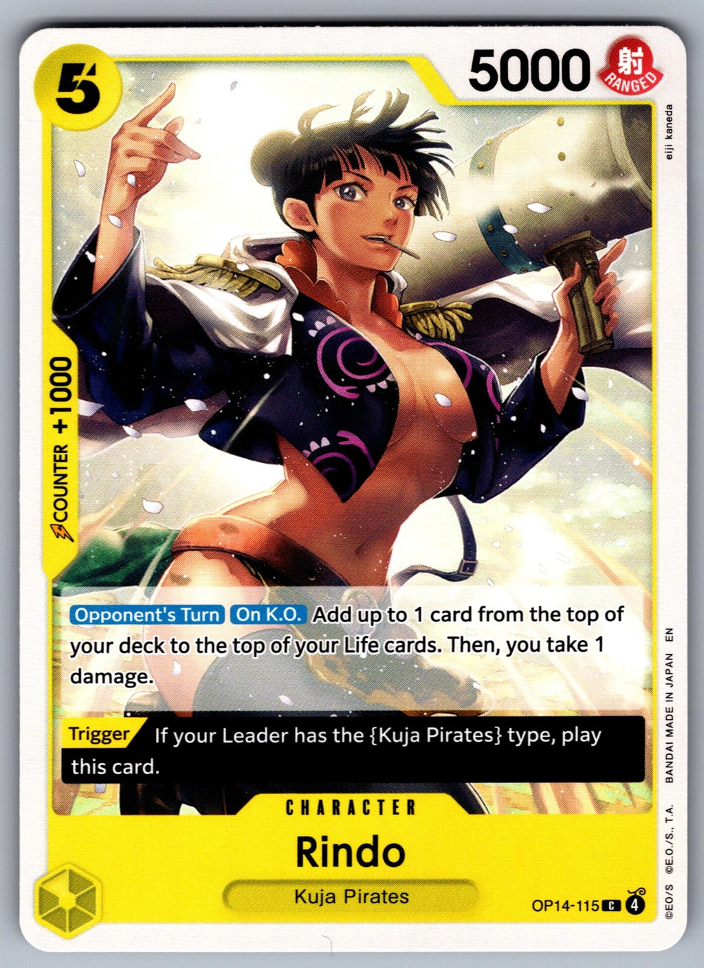 Rindo C The Azure Sea's Seven OP14-115 NM 2026