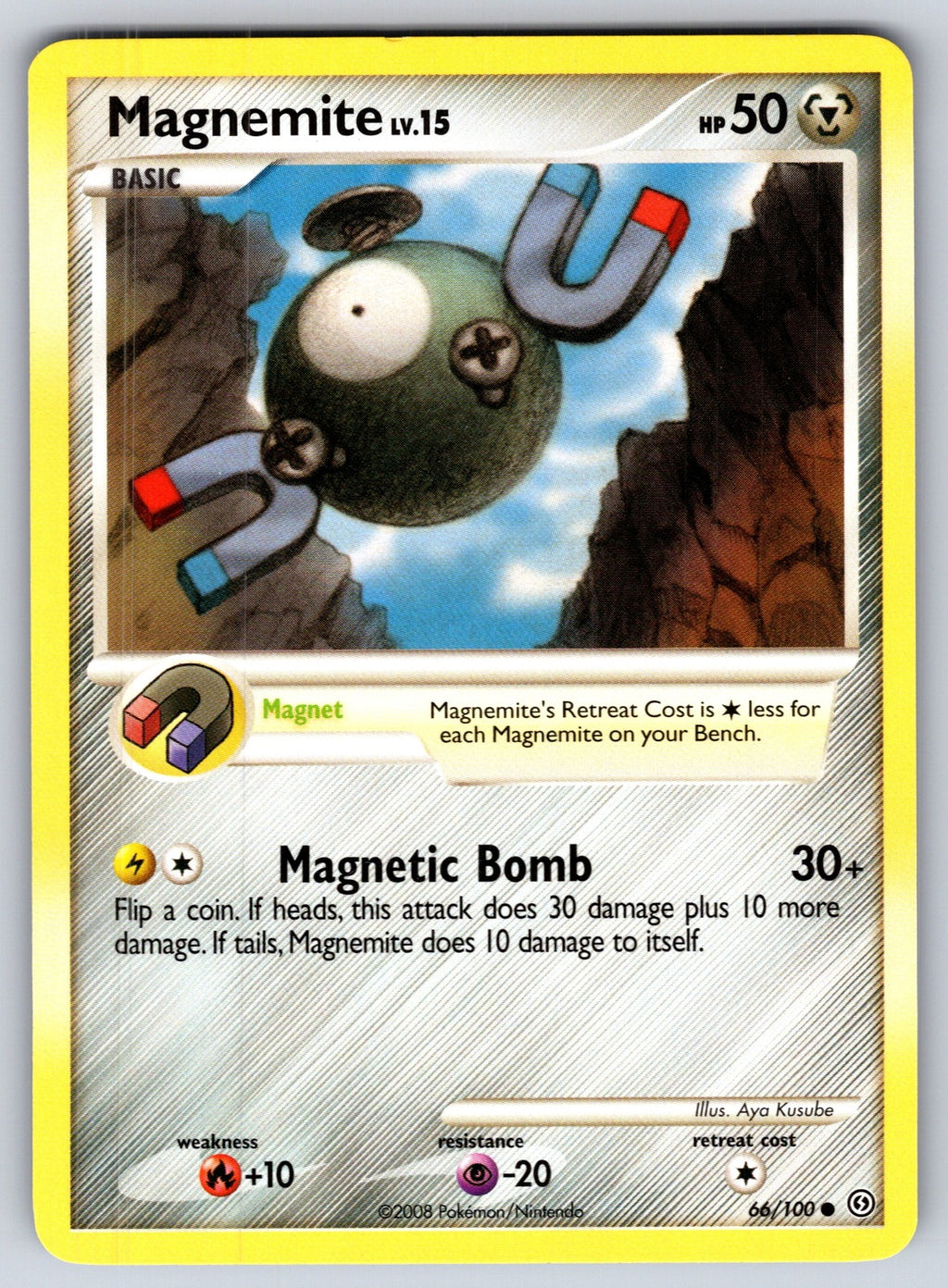 Magnemite (66) Common Stormfront 66/100 LP 2008