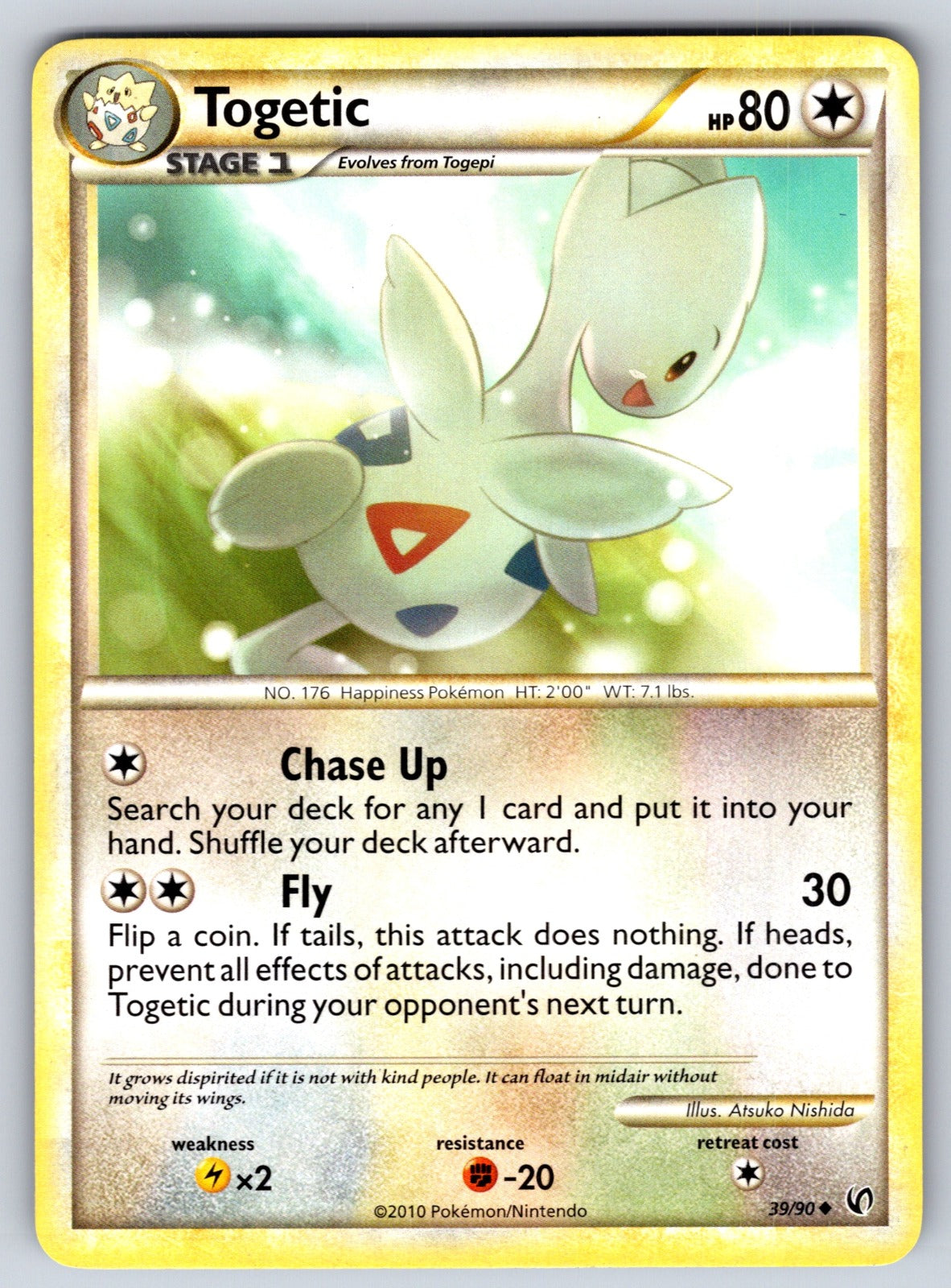 Togetic Uncommon Undaunted 39/90 LP 2010
