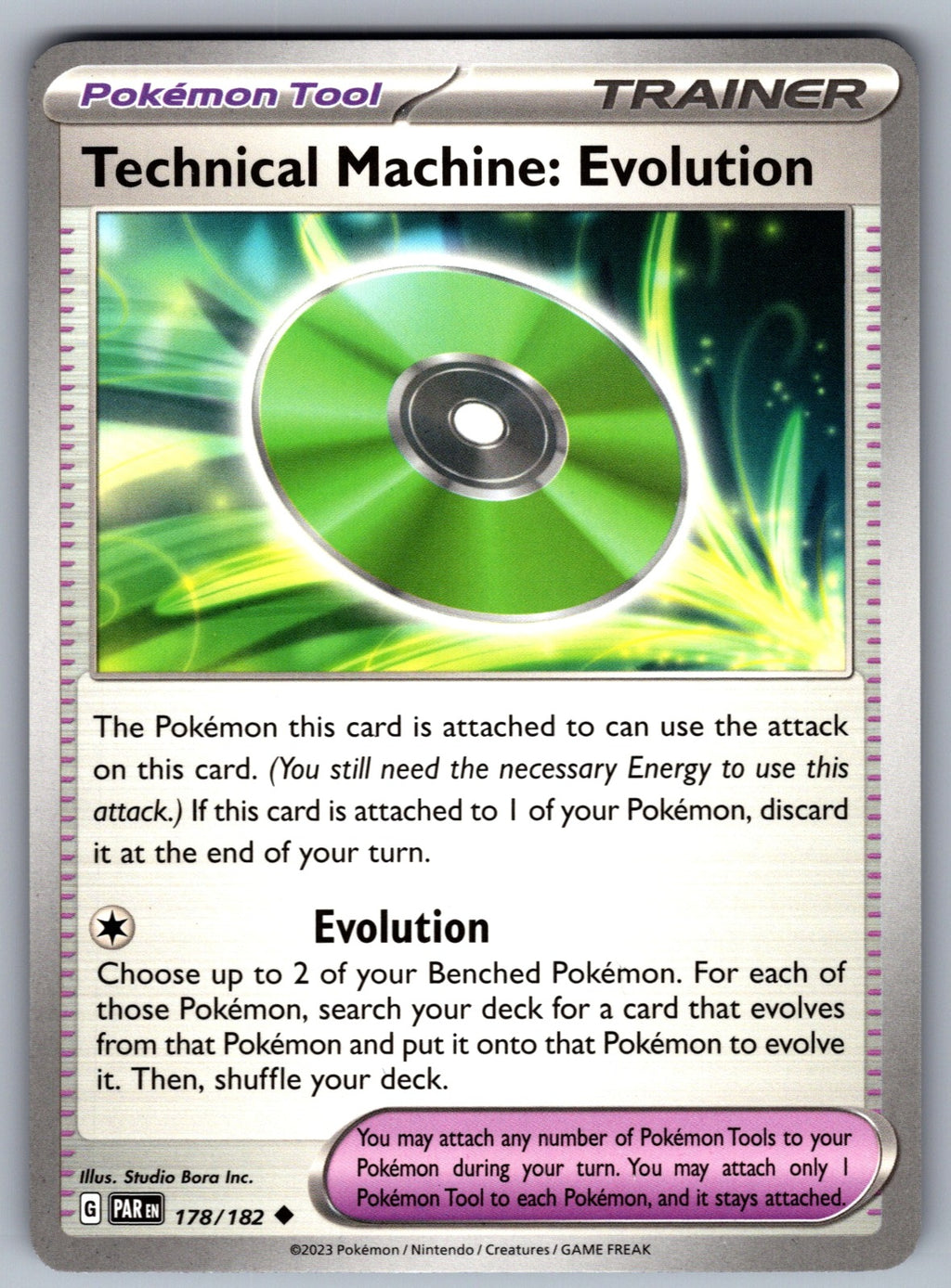 Technical Machine: Evolution Uncommon SV04: Paradox Rift 178/182 NM 2023