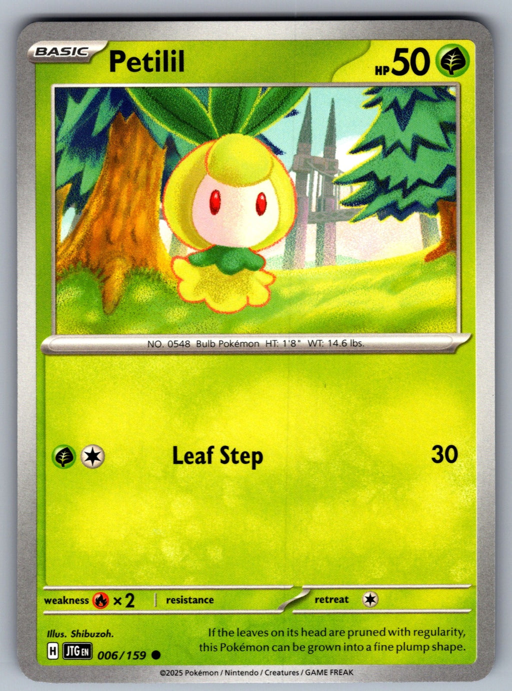 Petilil Common SV09: Journey Together 006/159 NM 2025