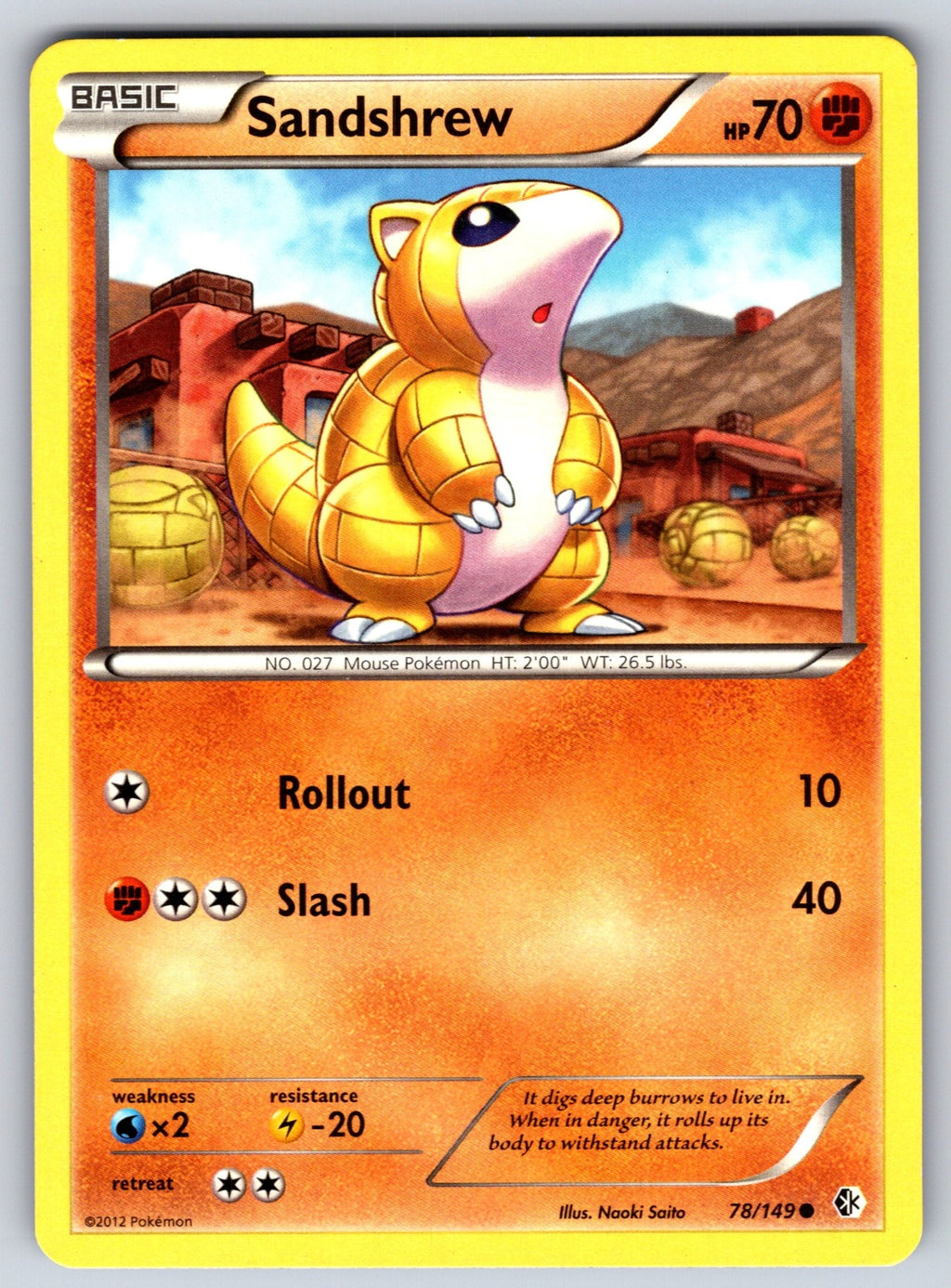 Sandshrew Common Boundaries Crossed 78/149 LP 2012