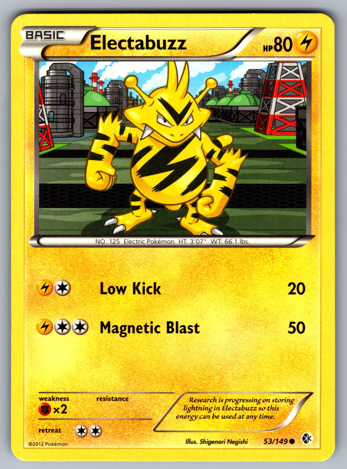 Electabuzz Common Boundaries Crossed 53/149 LP 2012