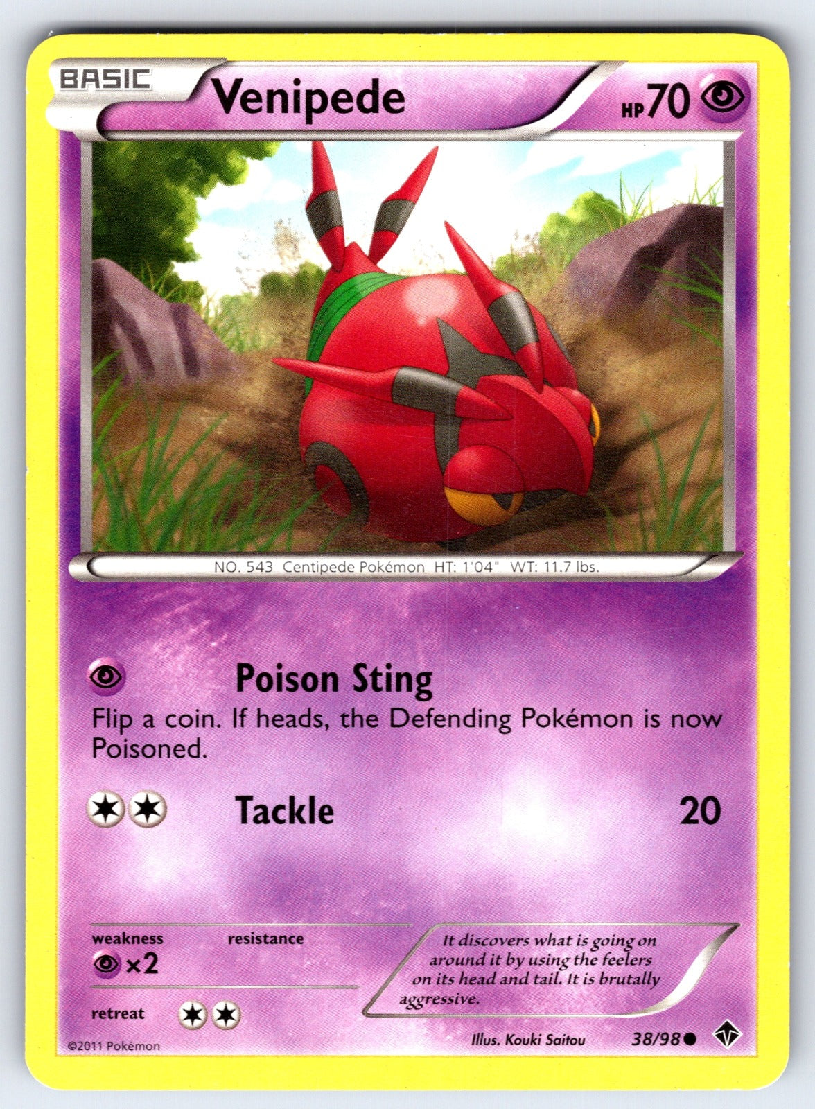 Venipede Common Emerging Powers 38/98 LP 2011