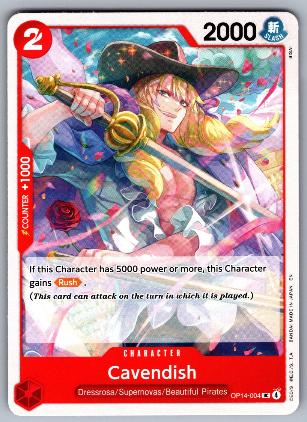 Cavendish UC The Azure Sea's Seven OP14-004 NM 2026