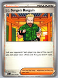Lt. Surge's Bargain Uncommon ME01: Mega Evolution 120/132 NM 2025