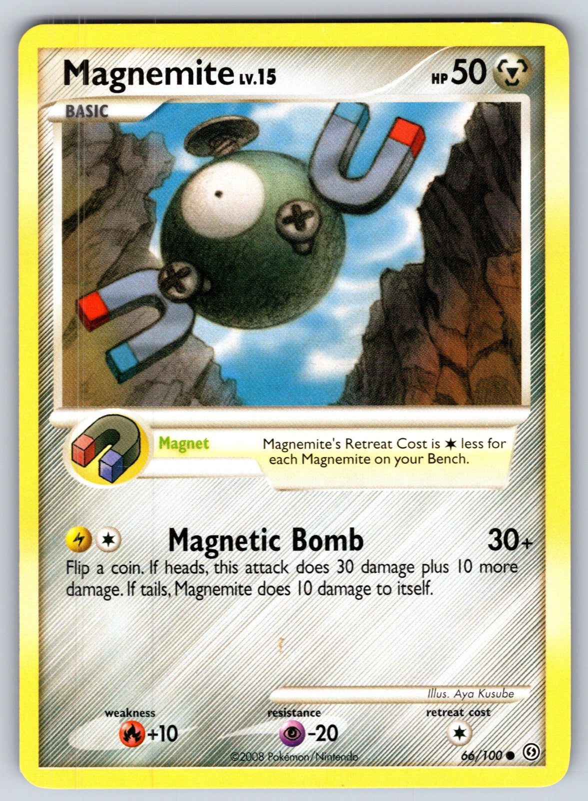 Magnemite (66) Common Stormfront 66/100 LP 2008