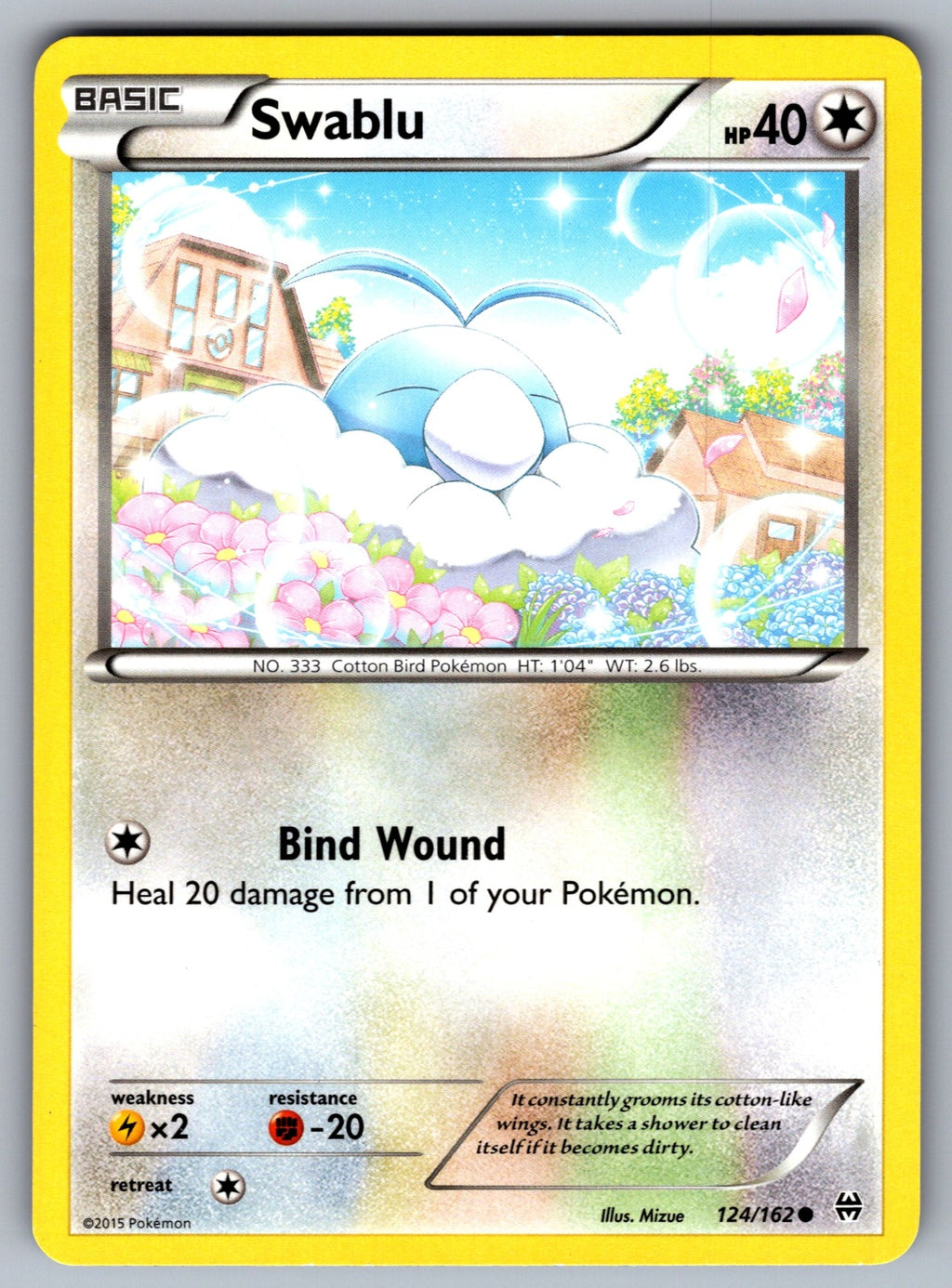 Swablu Common XY - BREAKthrough 124/162 LP 2015