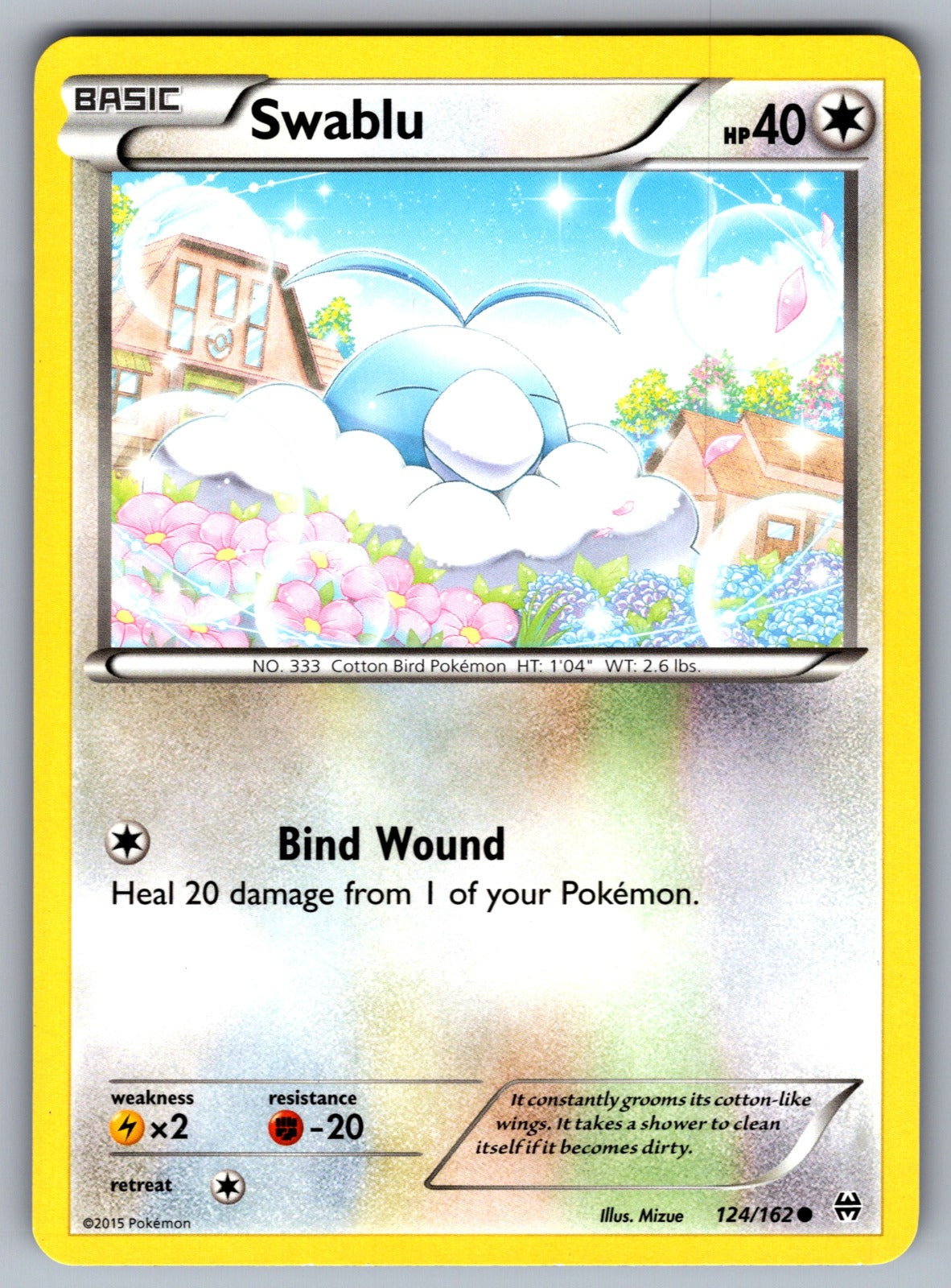 Swablu Common XY - BREAKthrough 124/162 LP 2015
