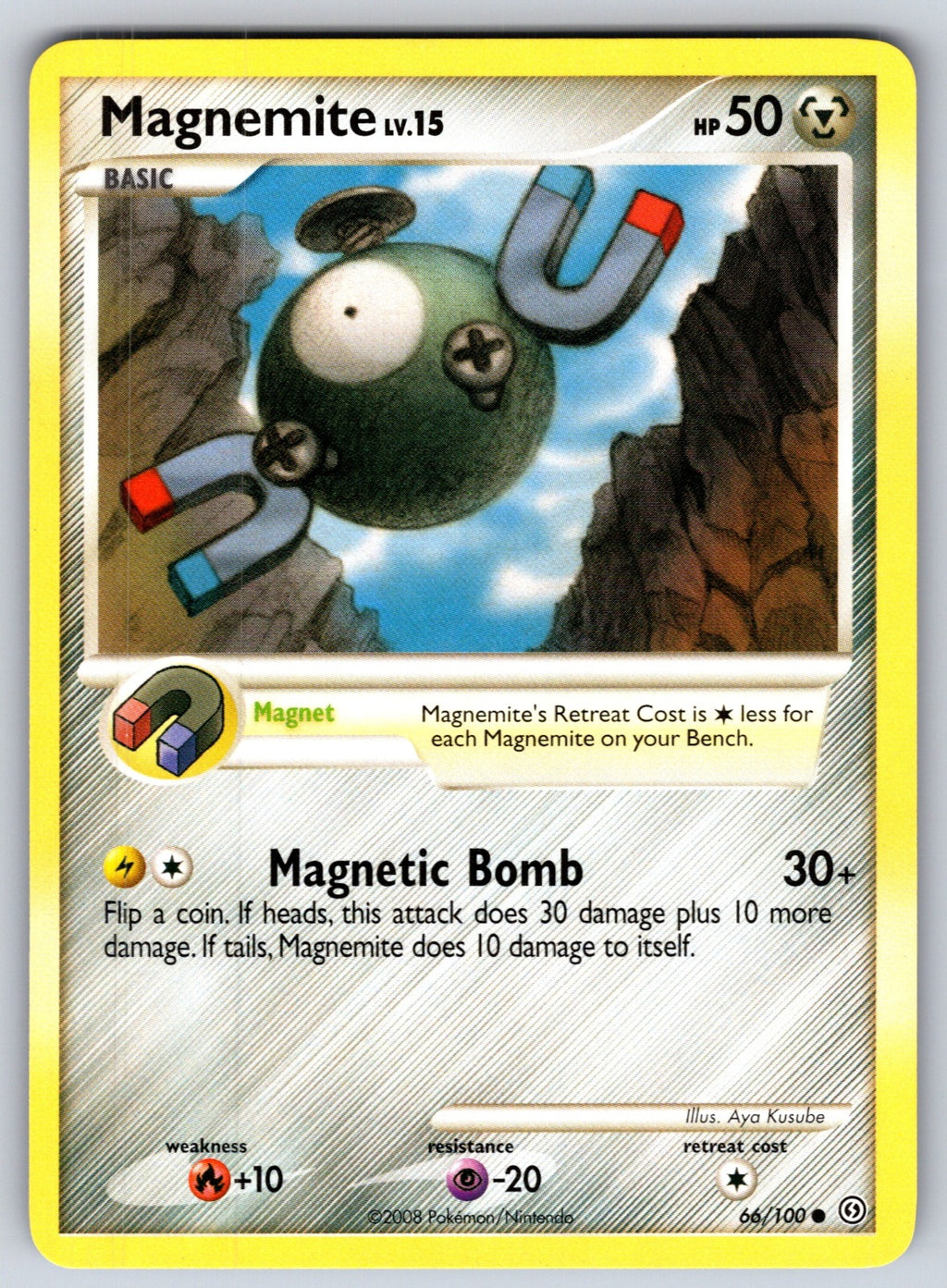 Magnemite (66) Common Stormfront 66/100 LP 2008