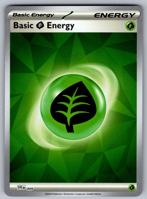 Basic Grass Energy - Holo Common SVE: Scarlet & Violet Energies 009 NM 2023