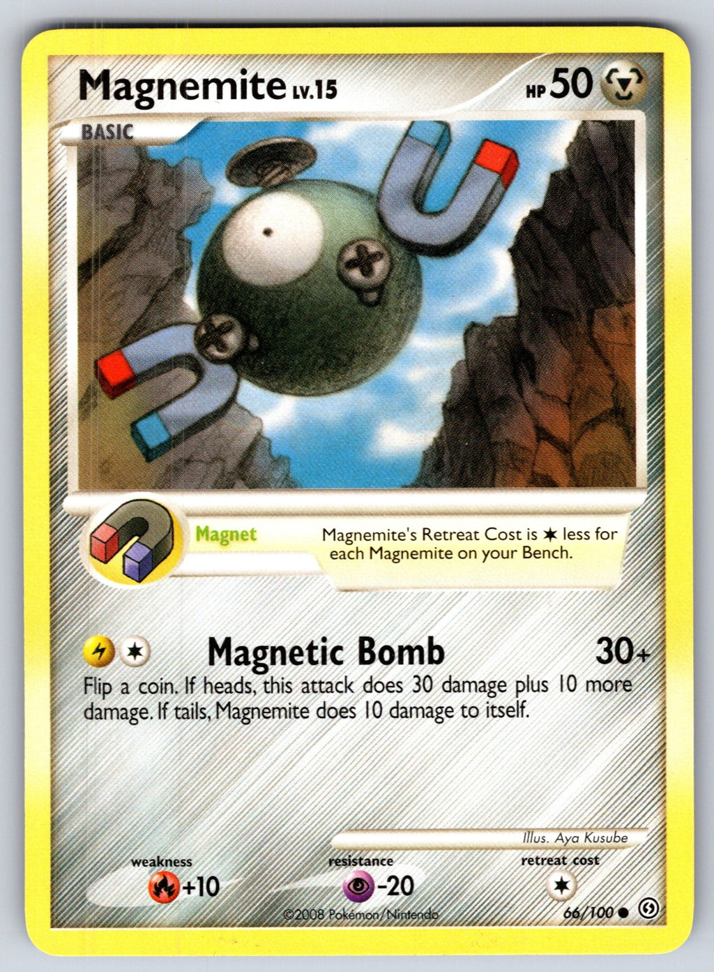 Magnemite (66) Common Stormfront 66/100 LP 2008